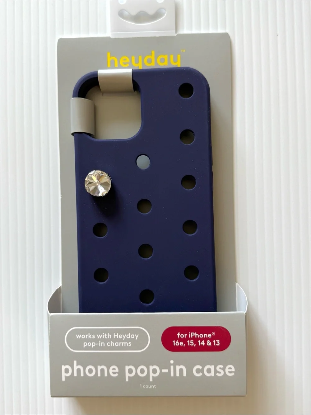 Heyday Purple Pop-In Phone Case iPhone 13 14 15 16e NIP